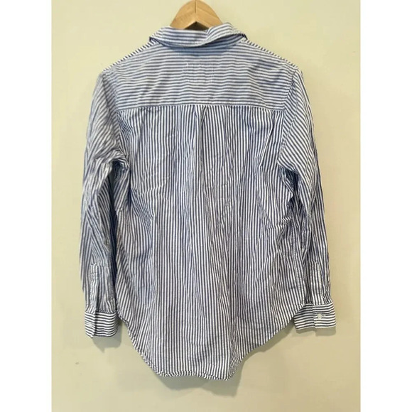 Anthropologie Rails Banker Strips with Pearls Button Down Size Small 1075 - Picture 8 of 13